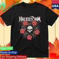Halestorm Penta Rose Unisex , , , Long Sleeve Tee