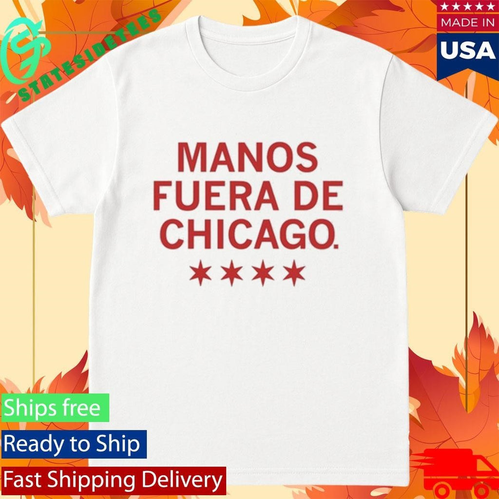 Hands Off Chicago Spanish Shirt Unisex , , , Long Sleeve Tee