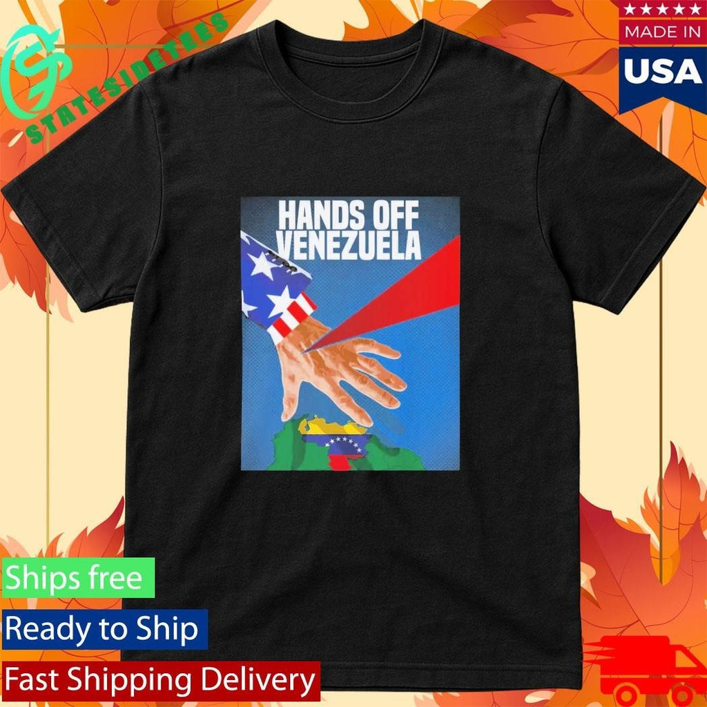 Hands Off Venezuela! Down With U.s. Imperialism Shirt Unisex , , , Long Sleeve Tee