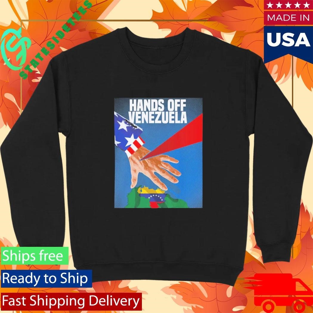 Hands Off Venezuela! Down With U.s. Imperialism Shirt Unisex , , , Long Sleeve Tee