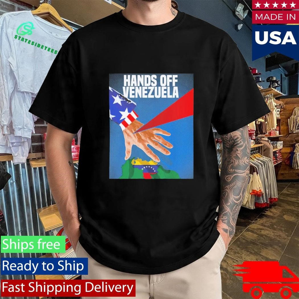 Hands Off Venezuela! Down With U.s. Imperialism Shirt Unisex , , , Long Sleeve Tee