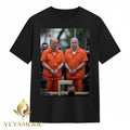 Hang criminals Trump and Netanyahu tee Unisex , , , Long Sleeve Tee