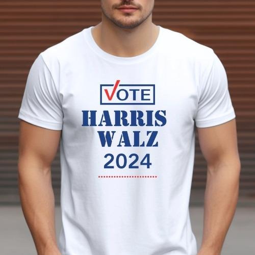Harris Walz Shirt Harris Walz 2024 Shirt Vote Harris Walz Vice President Tim Walz Shirt Kamala Harris Tim Walz Shirt Made Usa T-Shirts