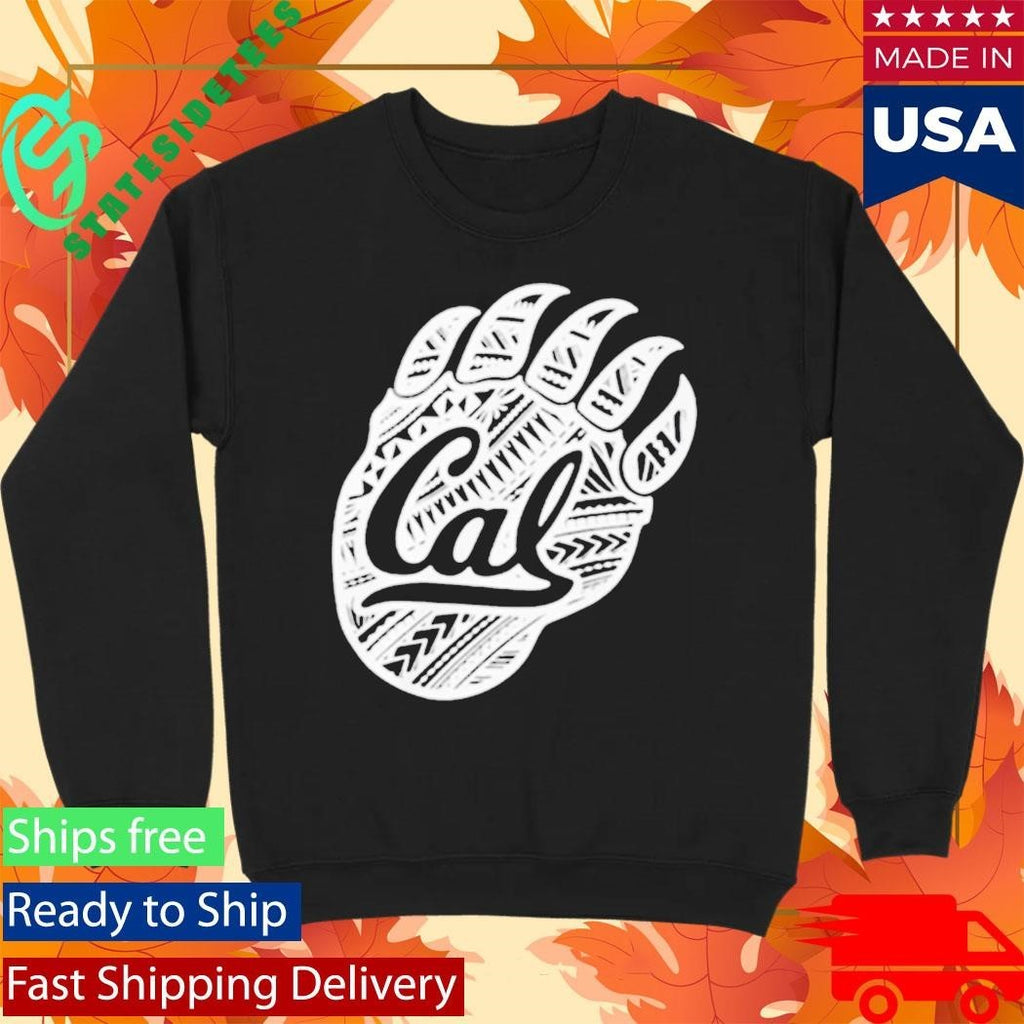 Harrison Taggart Cal Bear Paws Shirt Unisex , , , Long Sleeve Tee