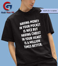 Having money in your pocket is nice but having Christ shirt Unisex , , , Long Sleeve Tee