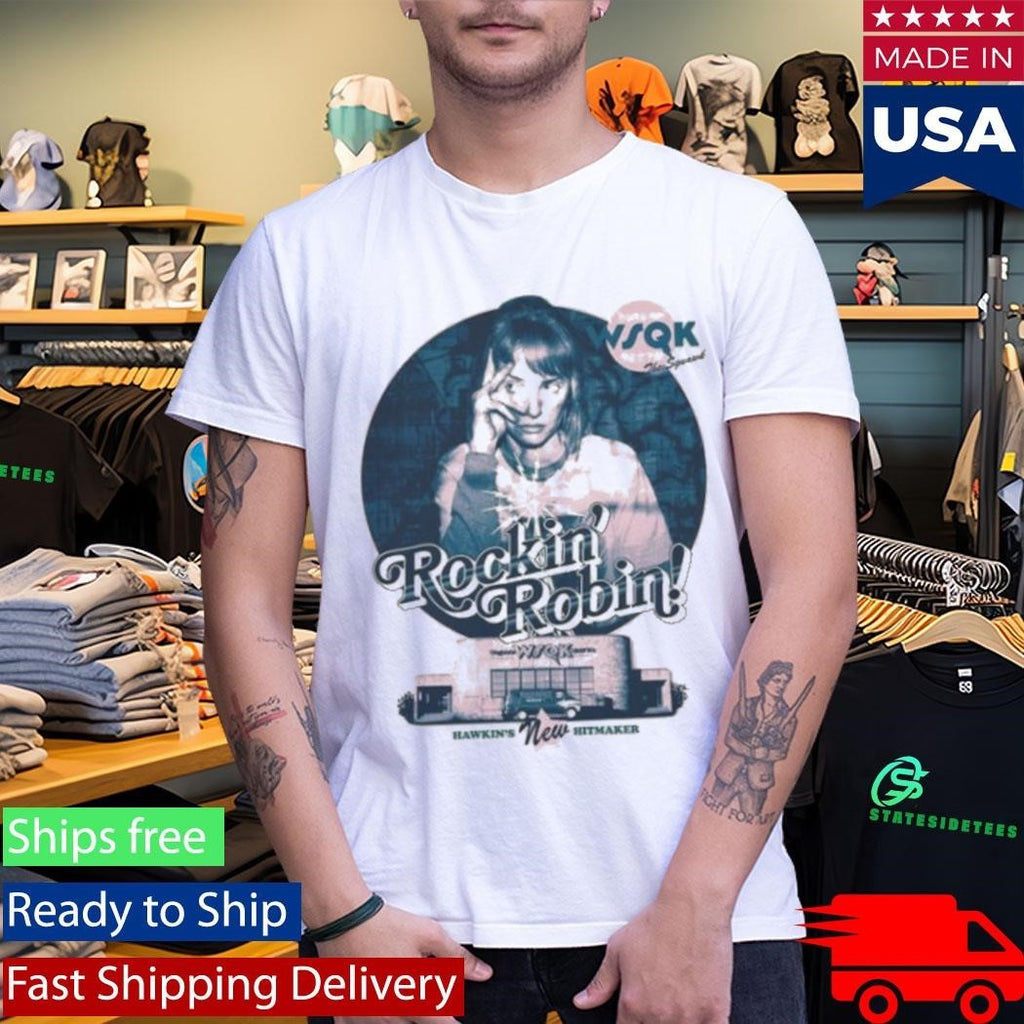 Hawkins New Hitmaker Rockin Robin Shirt Unisex , , , Long Sleeve Tee