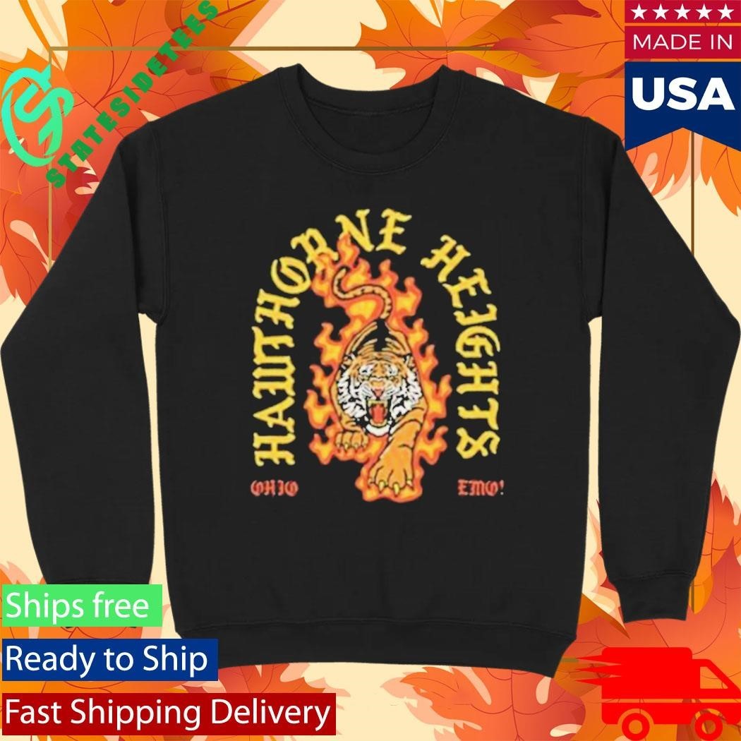 Hawthorne Heights Tiger Unisex , , , Long Sleeve Tee