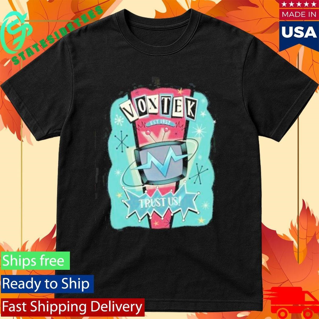 Hazbin Hotel Retro Voxtek Shirt Unisex , , , Long Sleeve Tee