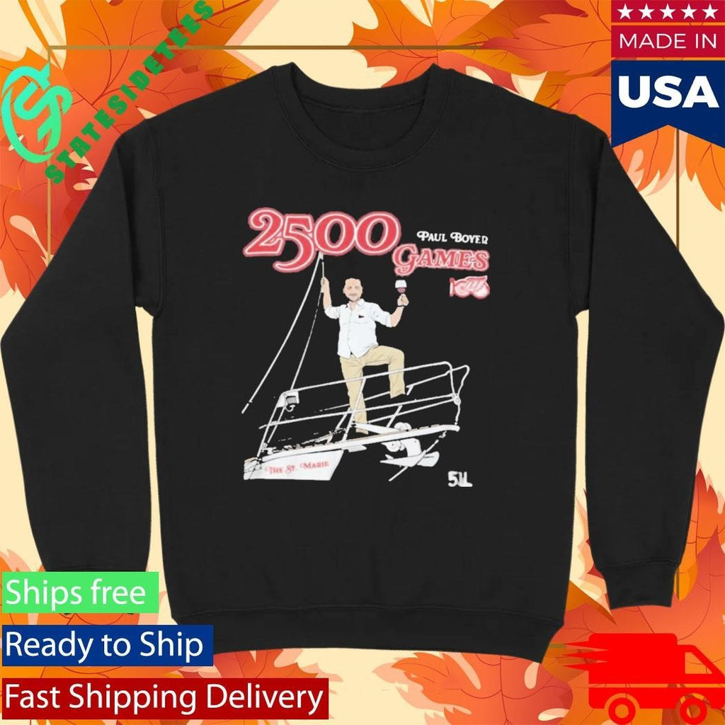 Head Equipment Manager Paul Boyer 2500 games Shirt Unisex , , , Long Sleeve Tee