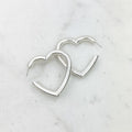 Heart Hoop Earrings *Final Sale* T-Shirts