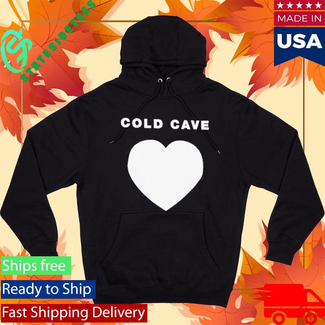 Heartworm Press Cold Cave Heart Shirt Unisex , , , Long Sleeve Tee