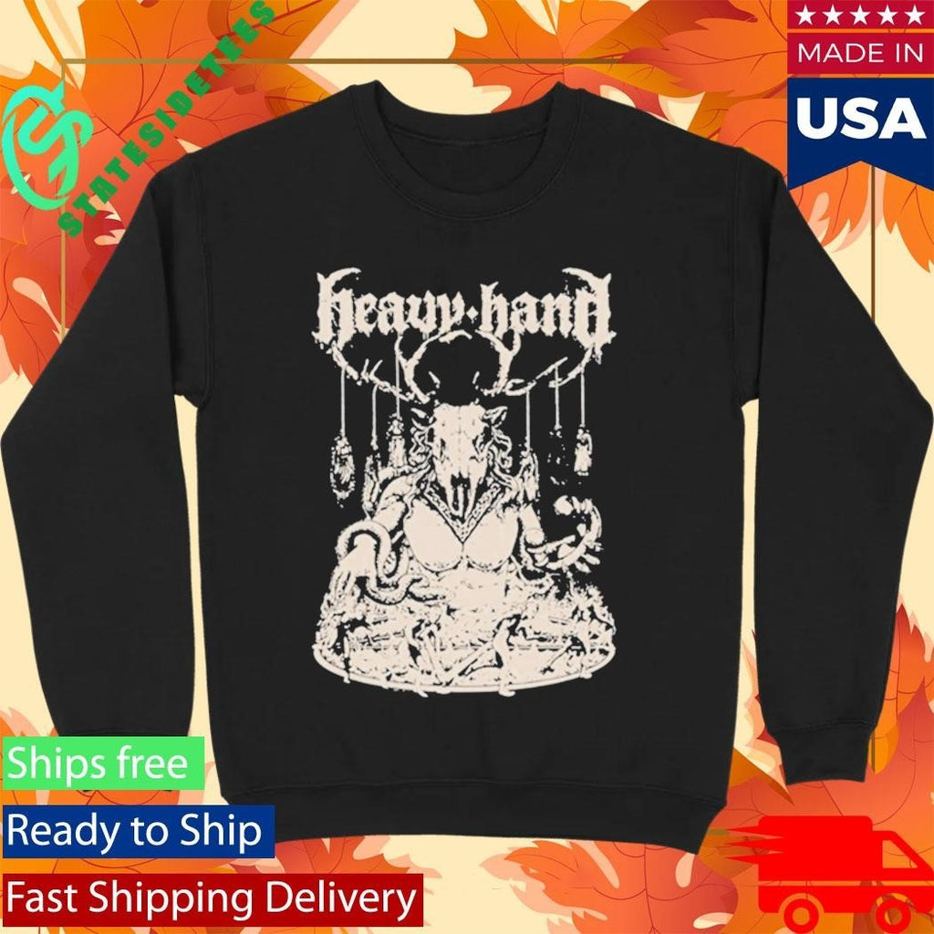 Heavy Hand Cernunnos Shirt Unisex , , , Long Sleeve Tee