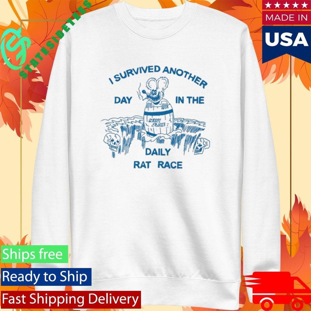 Heavyslime Daily Rat Race Unisex , , , Long Sleeve Tee