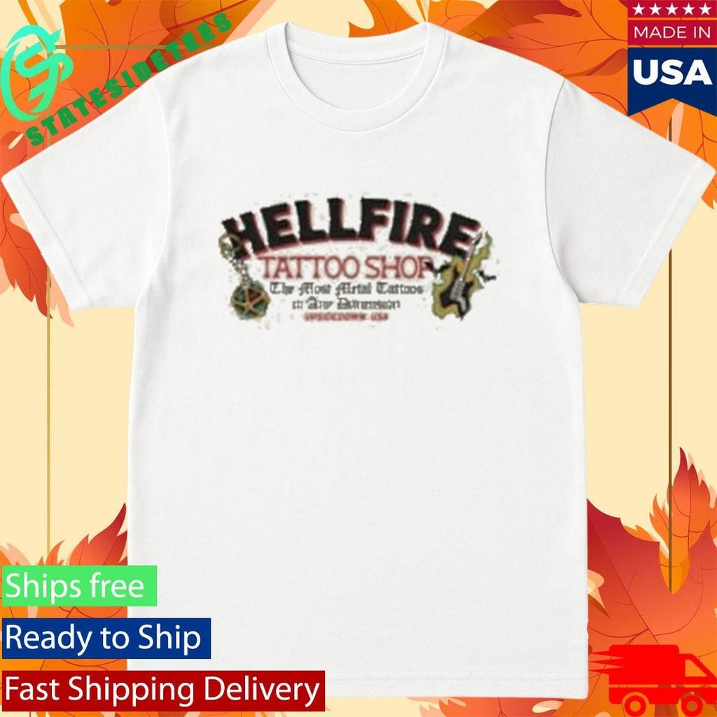 Hellfire Tattoo Shop Shirt Unisex , , , Long Sleeve Tee