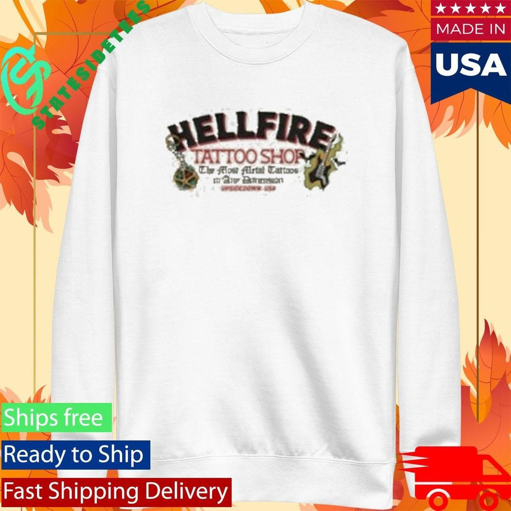 Hellfire Tattoo Shop Shirt Unisex , , , Long Sleeve Tee