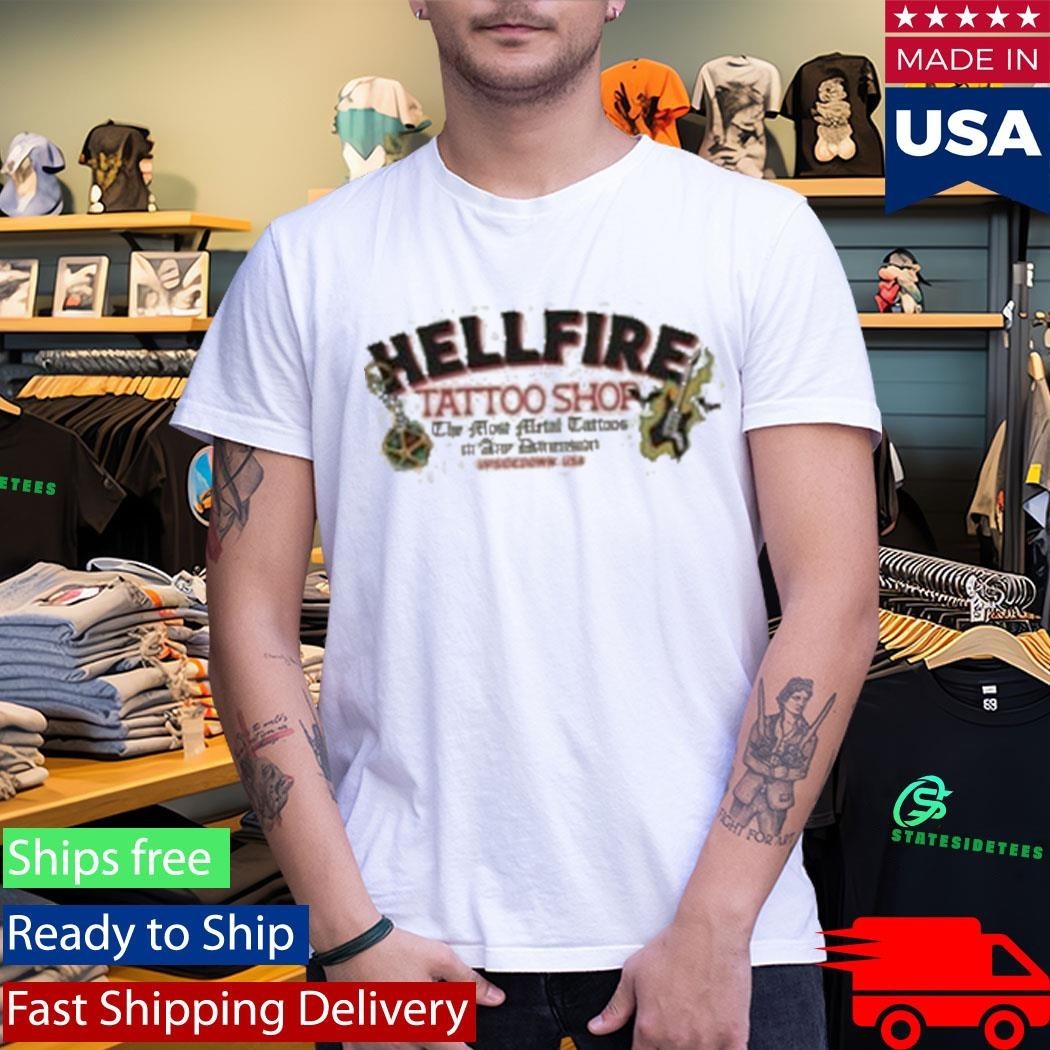 Hellfire Tattoo Shop Shirt Unisex , , , Long Sleeve Tee