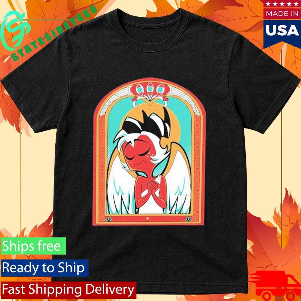 Helluva Boss Saint Fuckass Shirt Unisex , , , Long Sleeve Tee