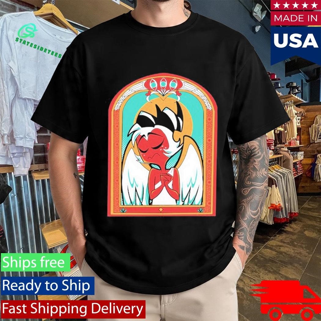 Helluva Boss Saint Fuckass Shirt Unisex , , , Long Sleeve Tee