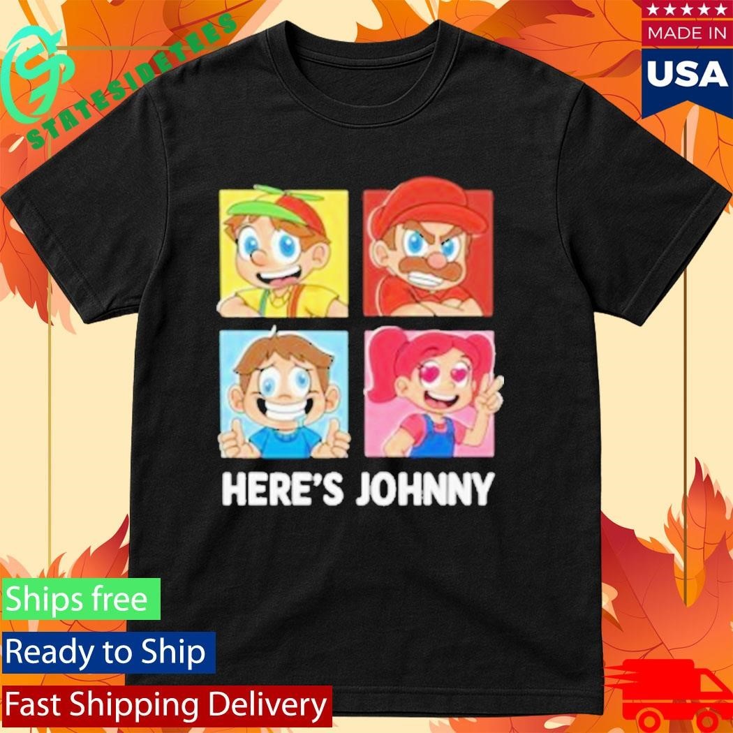 Here’s Johnny Johnny & Friends Shirt Unisex , , , Long Sleeve Tee