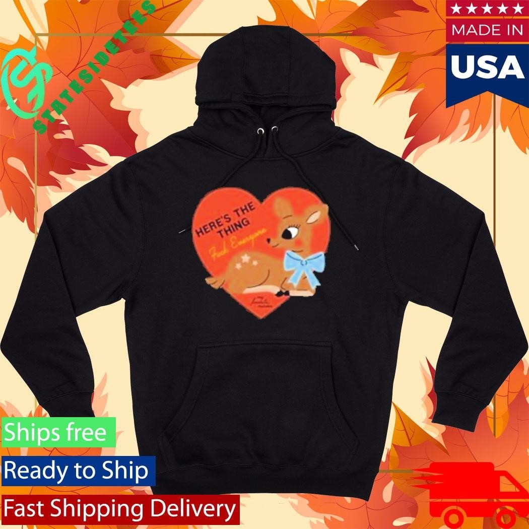 Here’s The Thing Deer Unisex , , , Long Sleeve Tee