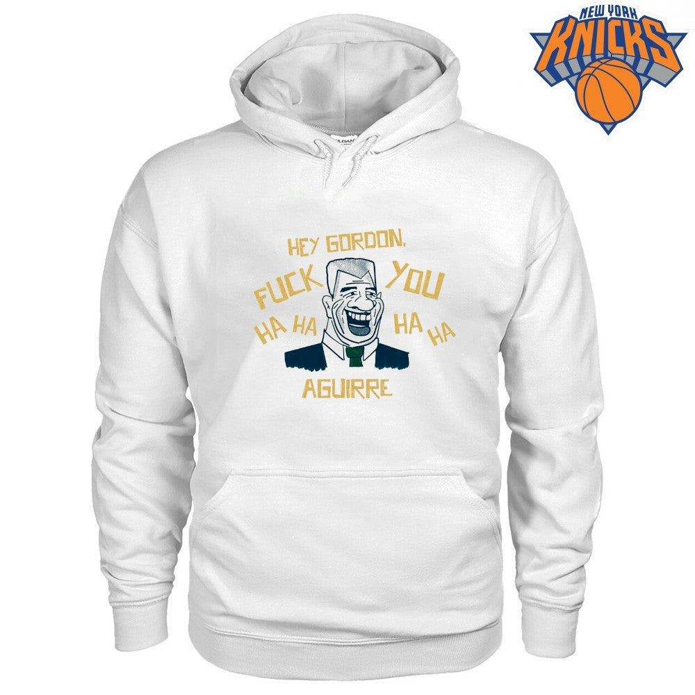 Hey Gordon Fuck You Ha Ha Ha Aguirre Funny Retro Pop Culture Meme Shirt