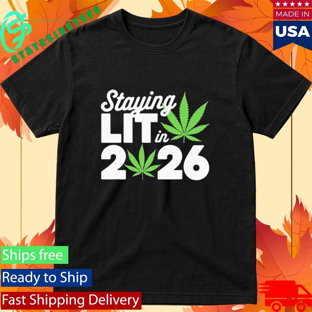 High Waisted Marijuana Weed Staying Lit In 2026 Shirt Unisex , , , Long Sleeve Tee