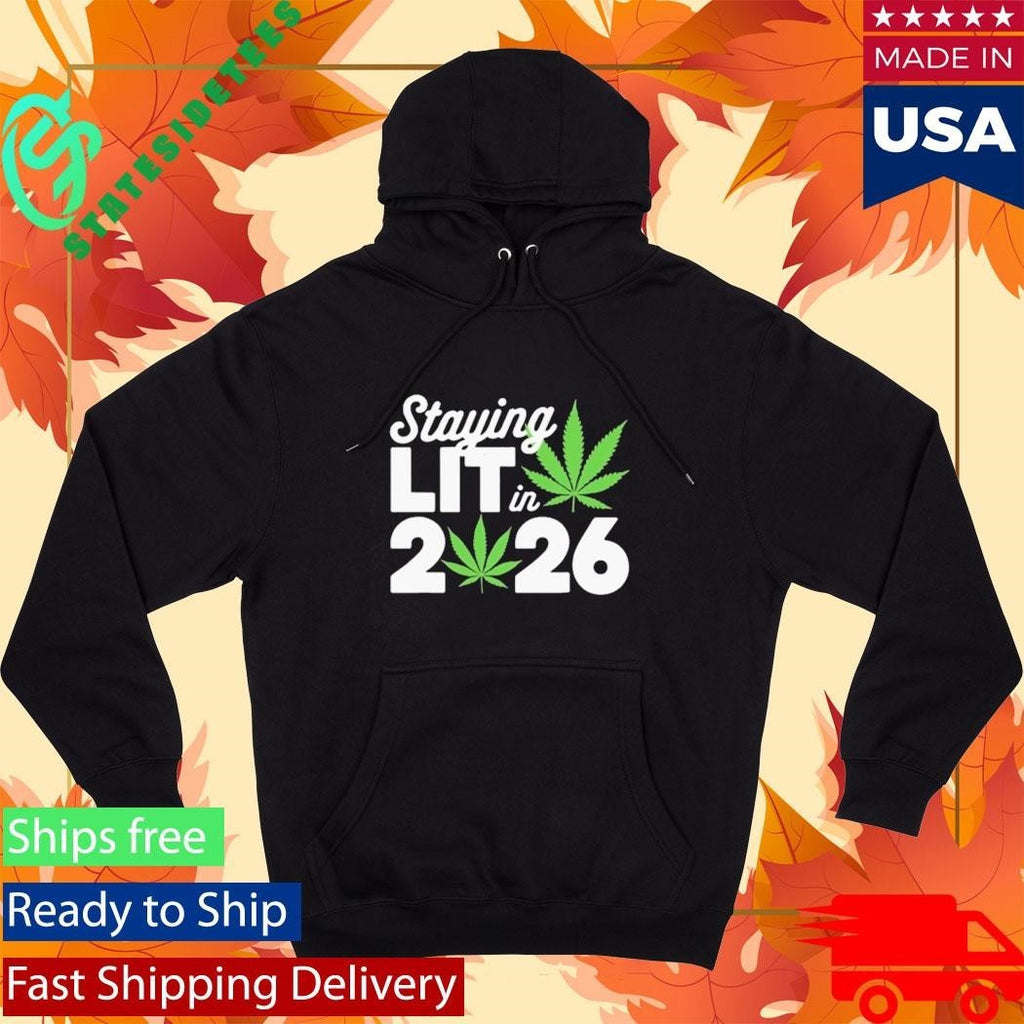 High Waisted Marijuana Weed Staying Lit In 2026 Shirt Unisex , , , Long Sleeve Tee