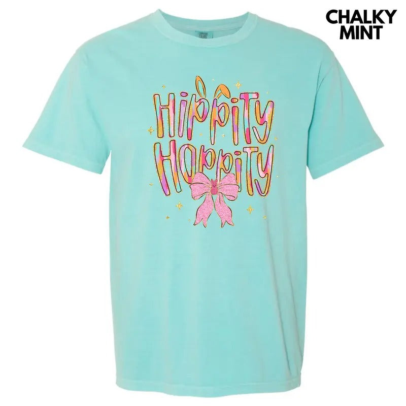 Hippity Hoppity Brushstroke Comfort Colors 'NLB' T-Shirts