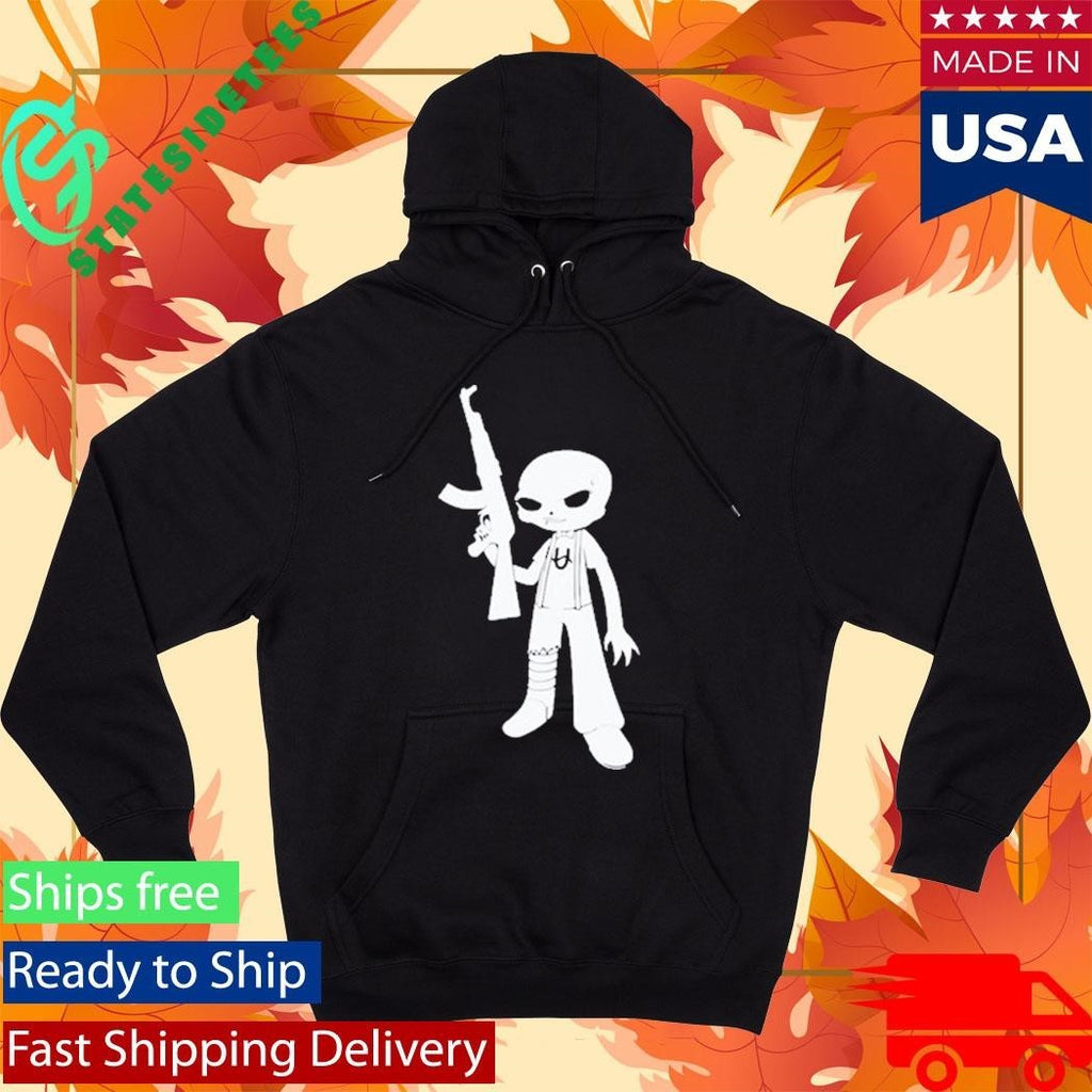 Homestuck Caliborn Silhouette Shirt Unisex , , , Long Sleeve Tee