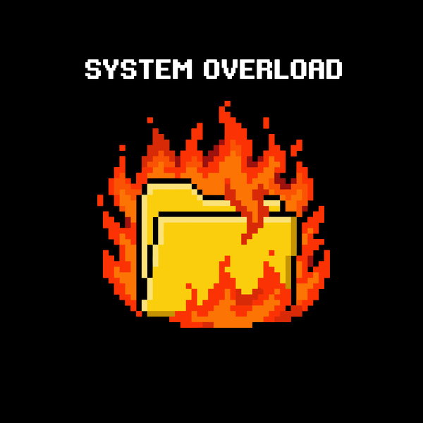 Hot Files Retro Computer Folder