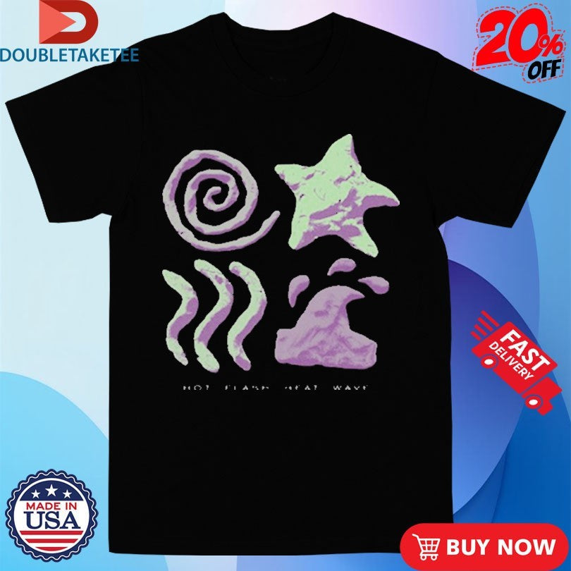 Hot Flash Heat Wave Icons Unisex , , , Long Sleeve Tee