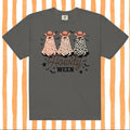 Howdyween Ghost Halloween Shirt Comfort Colors Relaxed Fit 100% Ring Spun Cotton DTG Printed USA Made Casual Top T-Shirts
