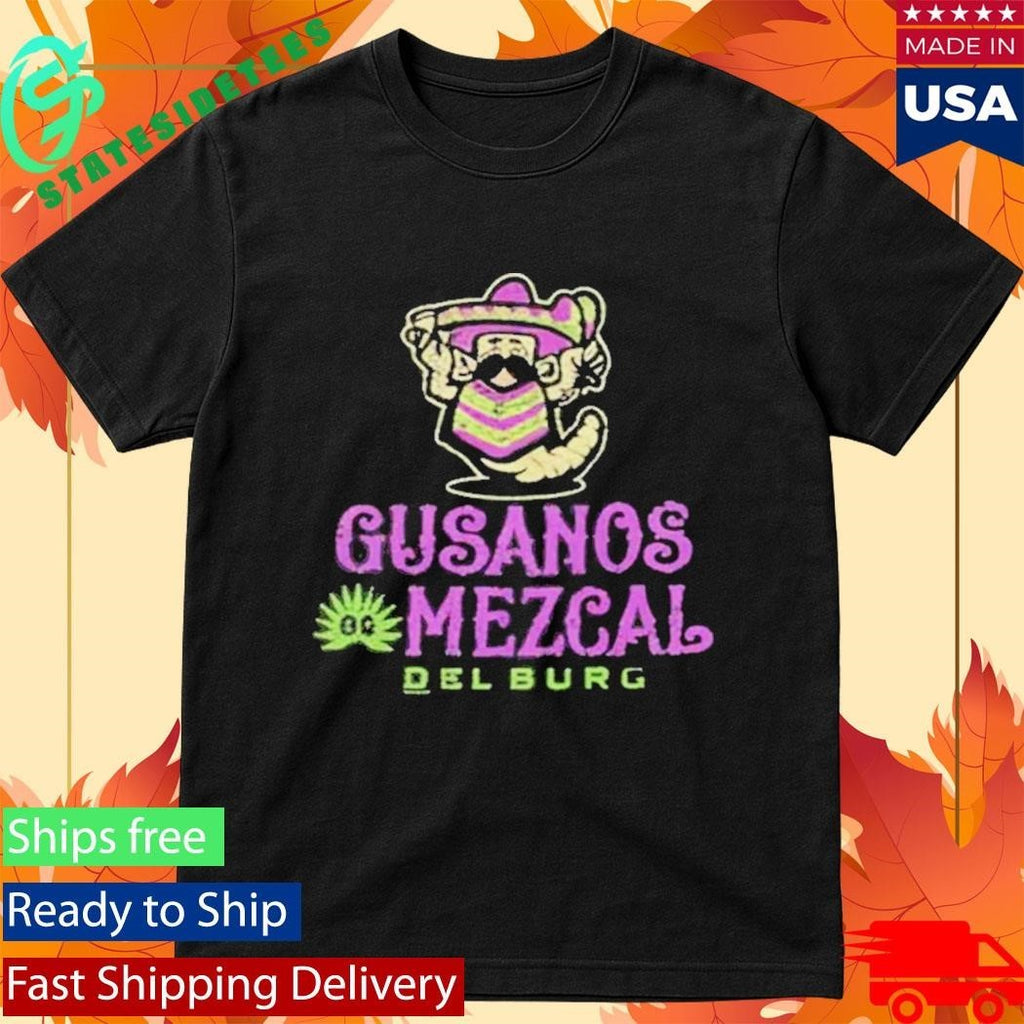 Hub City Spartanburgers Gusanos Mezcal Del Burg Shirt Unisex , , , Long Sleeve Tee