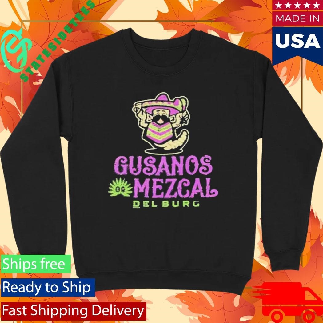 Hub City Spartanburgers Gusanos Mezcal Del Burg Shirt Unisex , , , Long Sleeve Tee
