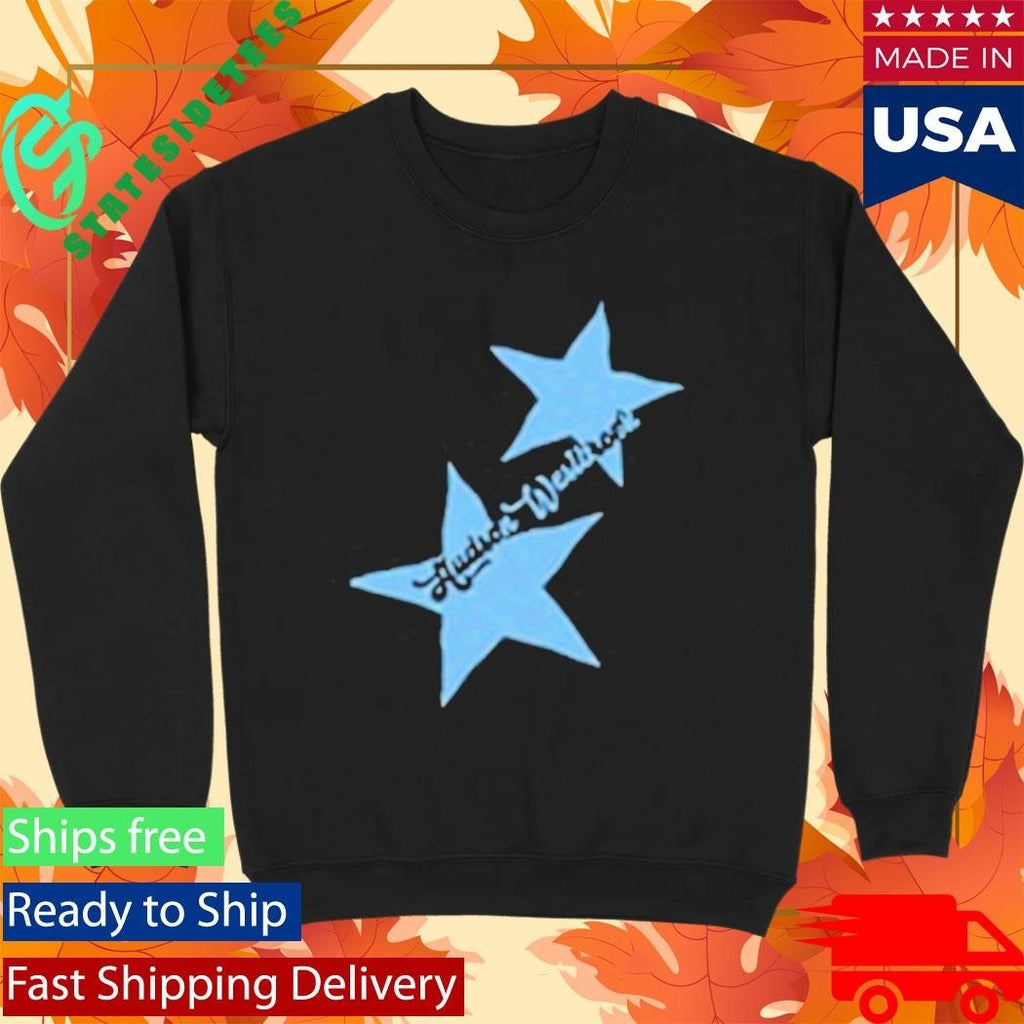 Hudson Westbrook Blue Star Black Comfort Colors Shirt Unisex , , , Long Sleeve Tee