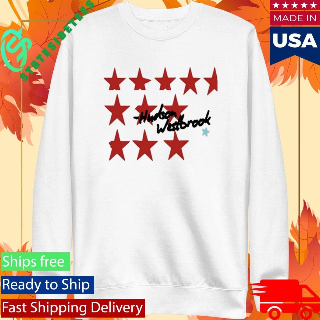 Hudson Westbrook Red Star Shirt Unisex , , , Long Sleeve Tee