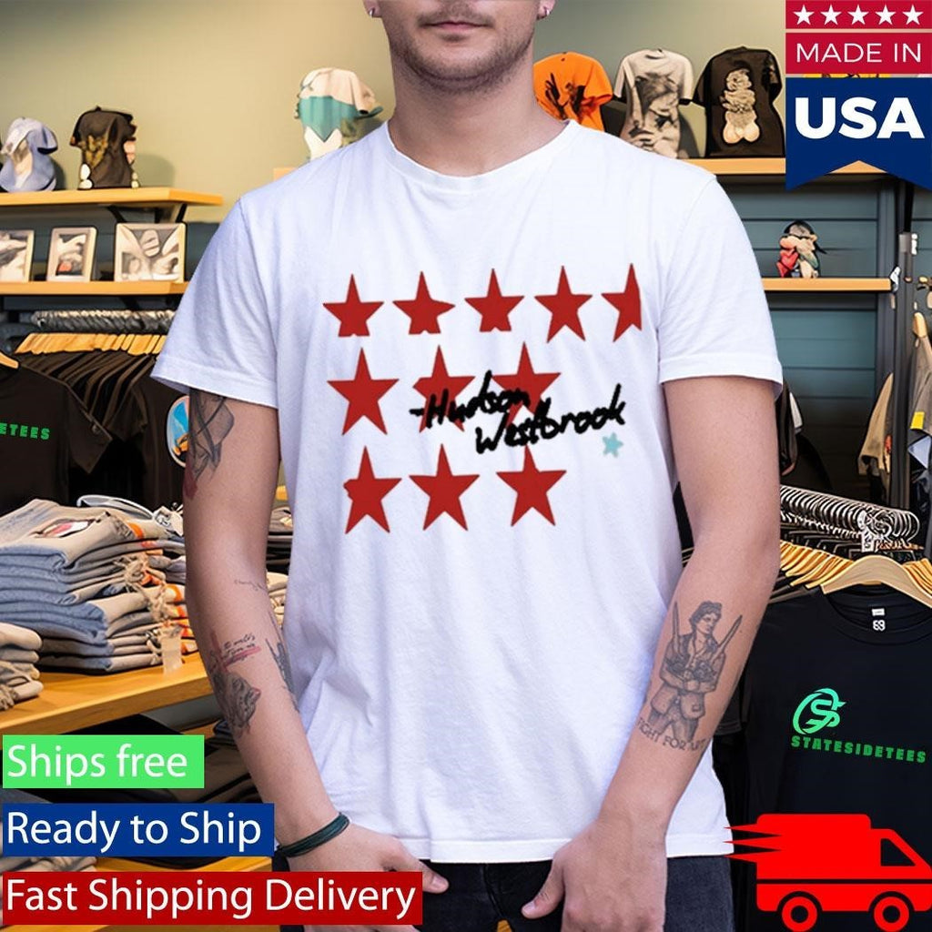 Hudson Westbrook Red Star Shirt Unisex , , , Long Sleeve Tee