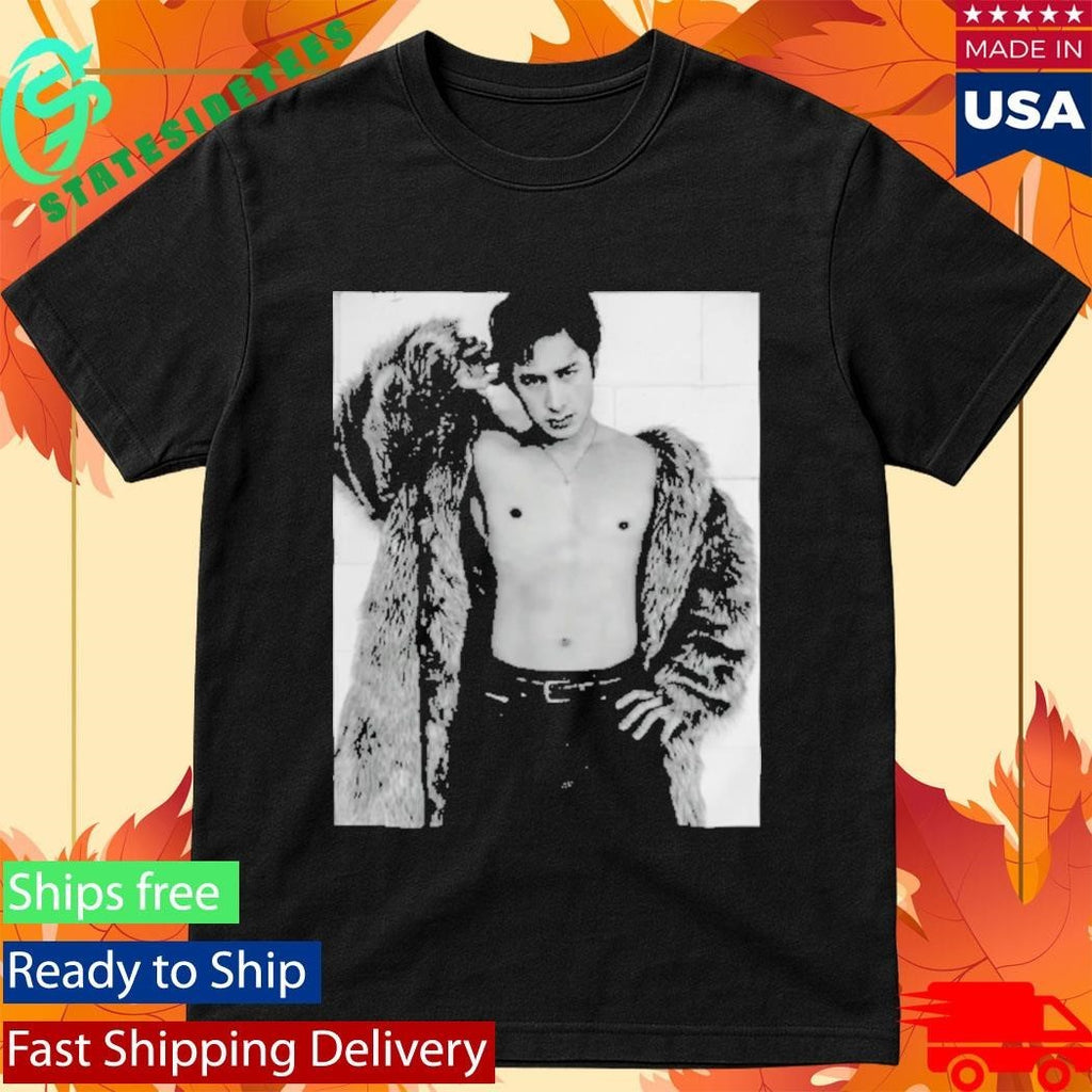 Hudson Williams Fur Coat Shirt Unisex , , , Long Sleeve Tee