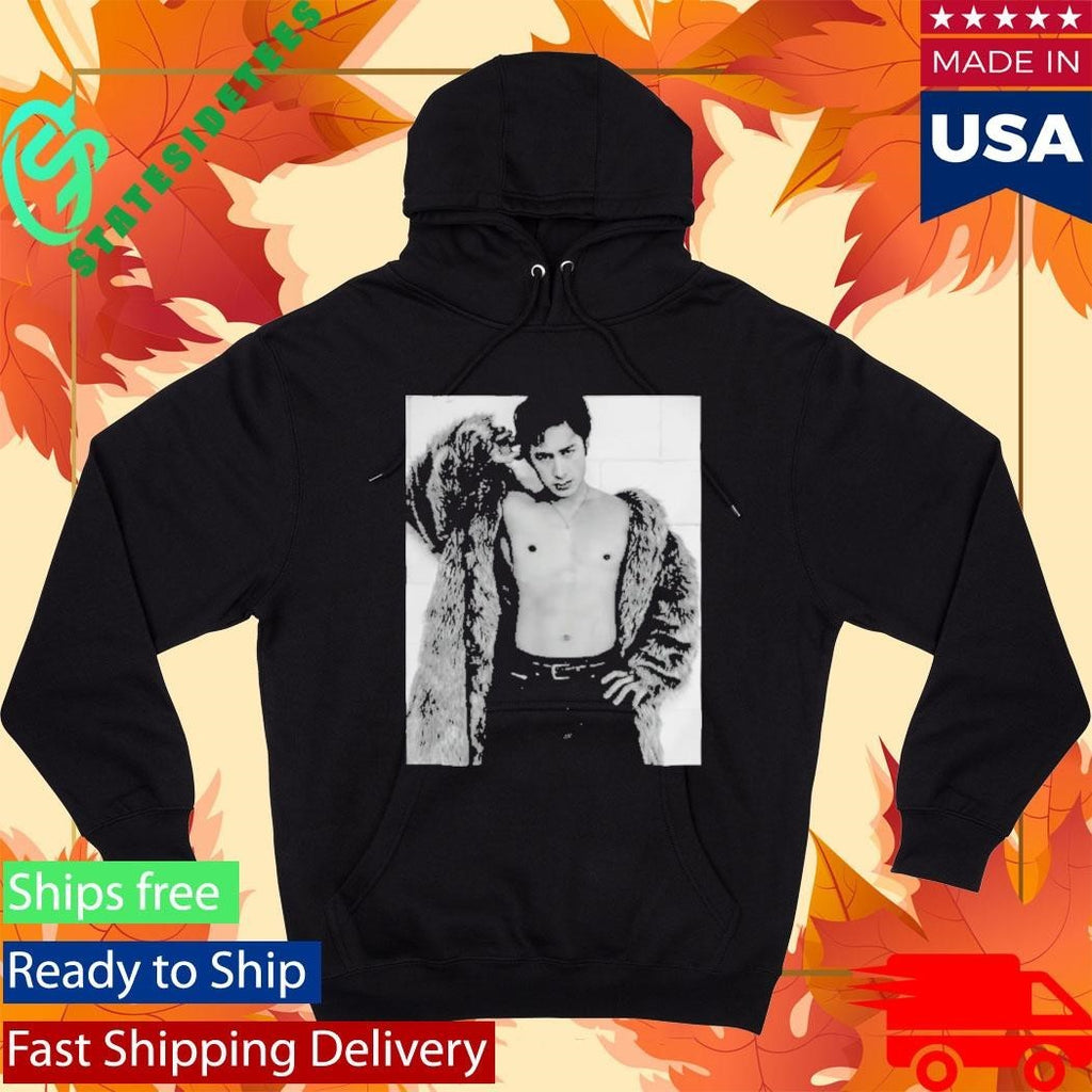 Hudson Williams Fur Coat Shirt Unisex , , , Long Sleeve Tee