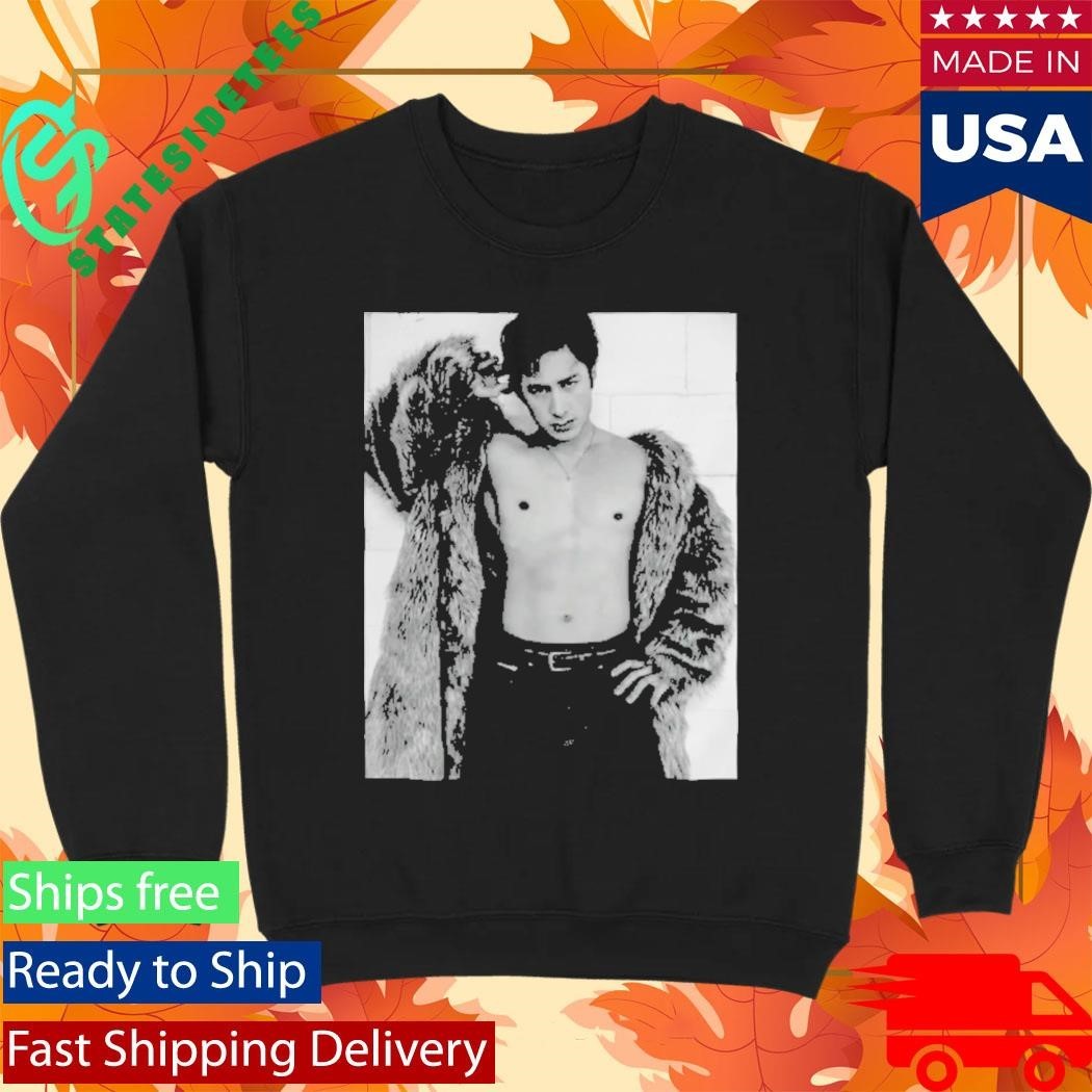 Hudson Williams Fur Coat Shirt Unisex , , , Long Sleeve Tee