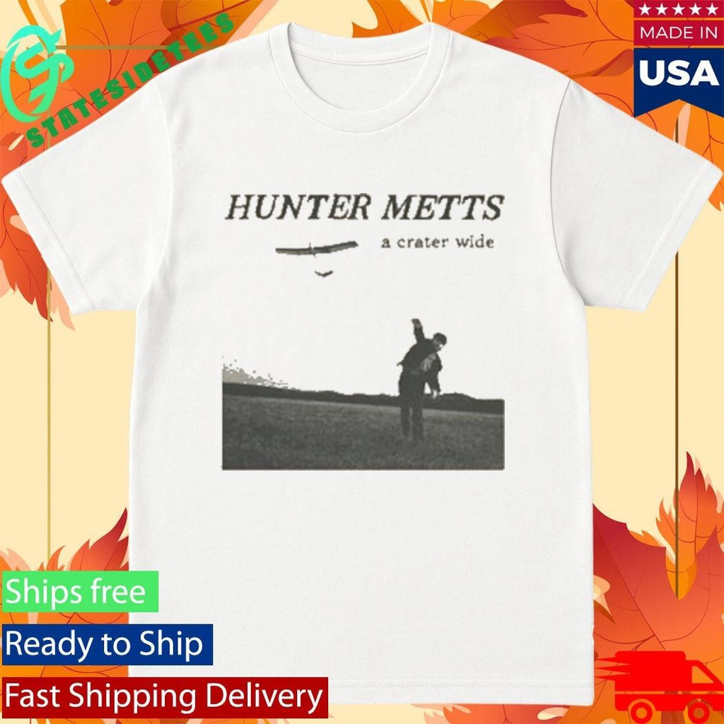 Hunter Metts A Crater Wide Shirt Unisex , , , Long Sleeve Tee