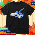 Hypland Digimon Gabumon Transformation Shirt Unisex , , , Long Sleeve Tee
