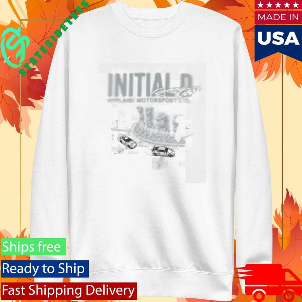 Hypland Initial D Faded Drift Shirt Unisex , , , Long Sleeve Tee