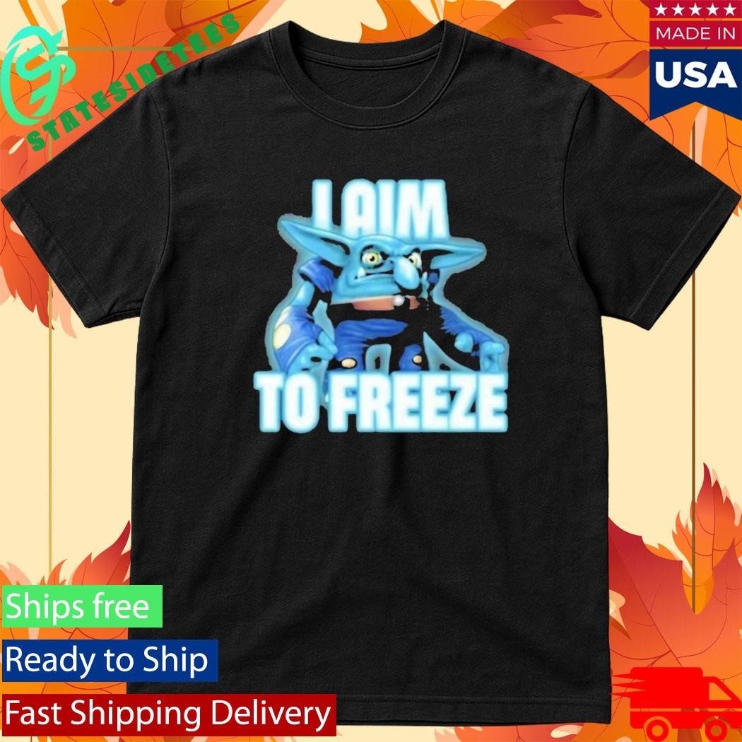 I Aim To Freeze Chill Bill Skylanders Shirt Unisex , , , Long Sleeve Tee