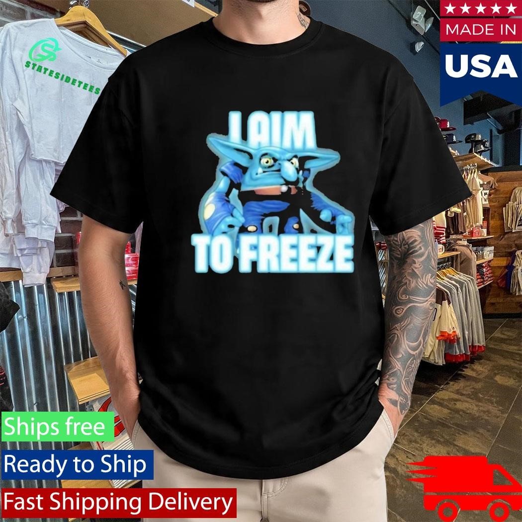 I Aim To Freeze Chill Bill Skylanders Shirt Unisex , , , Long Sleeve Tee