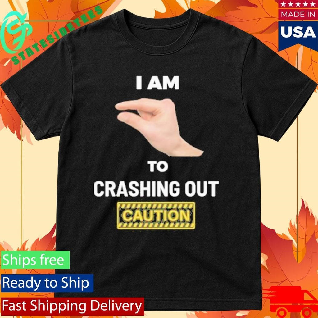 I Am This Close To Crashing Out V2 Shirt Unisex , , , Long Sleeve Tee