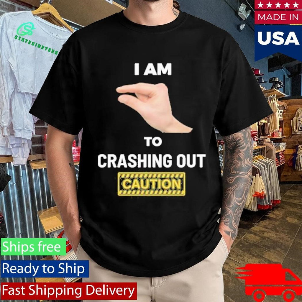 I Am This Close To Crashing Out V2 Shirt Unisex , , , Long Sleeve Tee