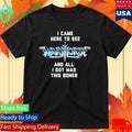 I Came Here To See And All I Got Was This Boner Warhorse Logo Boner Shirt Unisex , , , Long Sleeve Tee
