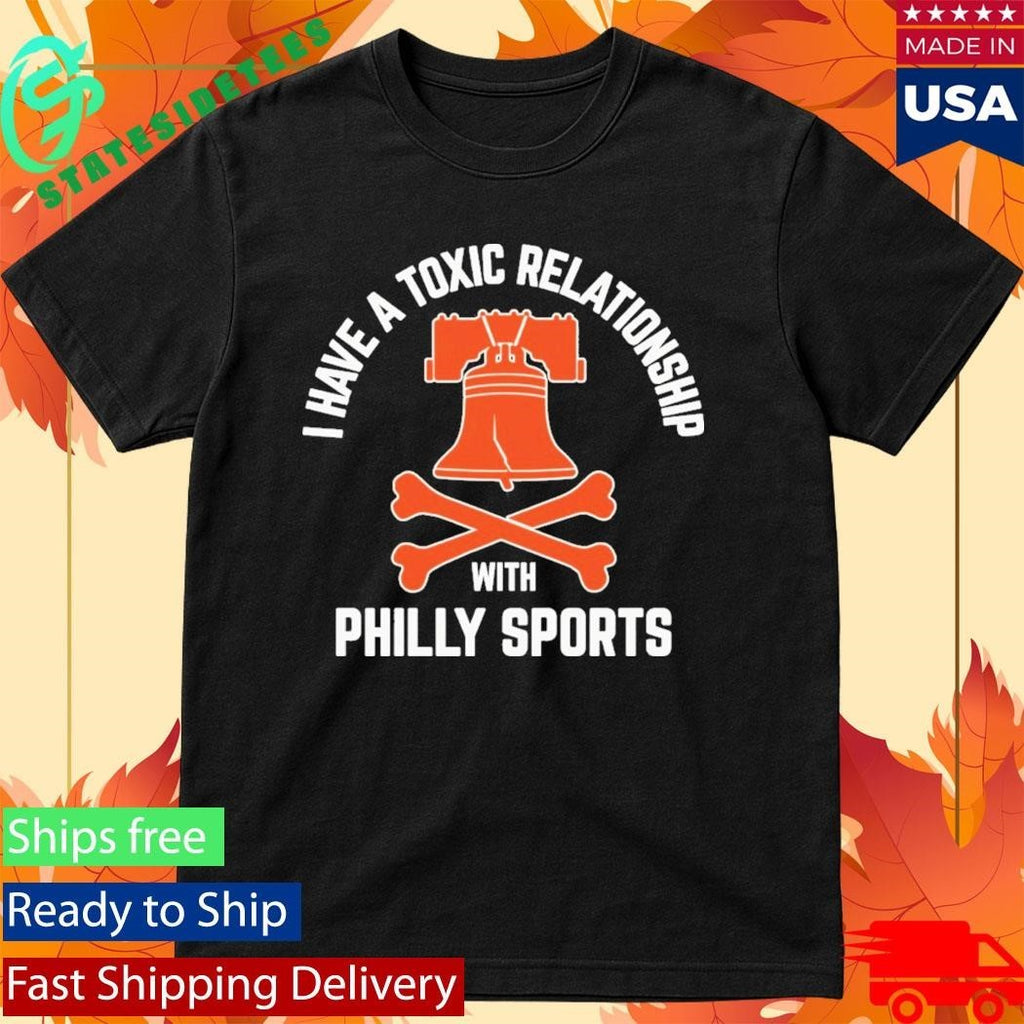 I Have A Toxic Relationship With Philly Sports – Hockey Shirt Unisex , , , Long Sleeve Tee