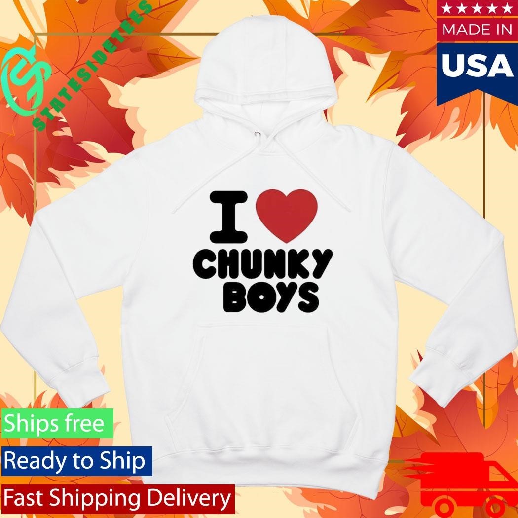 I Heart Chunky Boys Shirt Unisex , , , Long Sleeve Tee